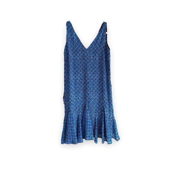 LAUREN BY RAPLH LAUREN | 1920s Inspired Blue Sheath Dress (2P) - Picture 1 of 7
